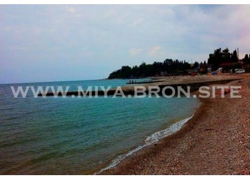 Собственный пляж| База отдыха «МИЯ»| Абхазия, Гудаутаский район, Гудаута